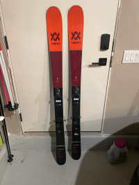 Voelkl women’s starter / beginner skis and bindings all mountain