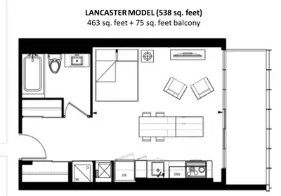 NEW BACHELOR; FURNISHED; !!LUXURY!! YONGE/BLOOR. $2200
