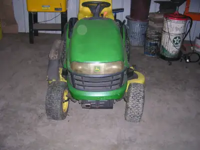 John deere lawn tractor, View more