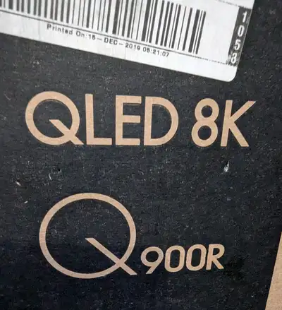 SAMSUNG 65" NEW in Box Q900R QLED 8K Smart TV NEVER USED, View more