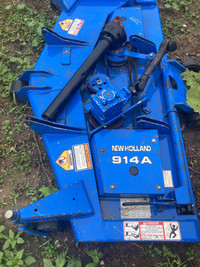 New  holland 914 A mower deck in good condition asking 750 more