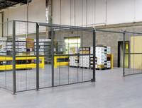 Wire Mesh Partitions for tool room and quarantine areas