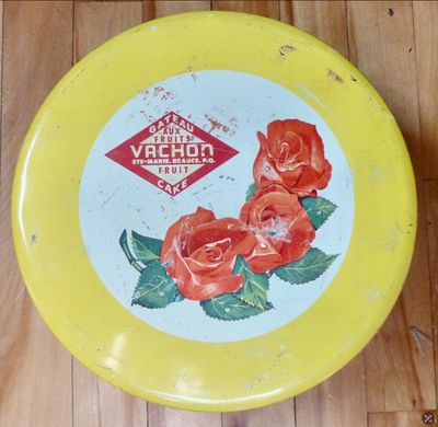 GATEAU VACHON - gâteau aux fruits VINTAGE boîte en métal, View more