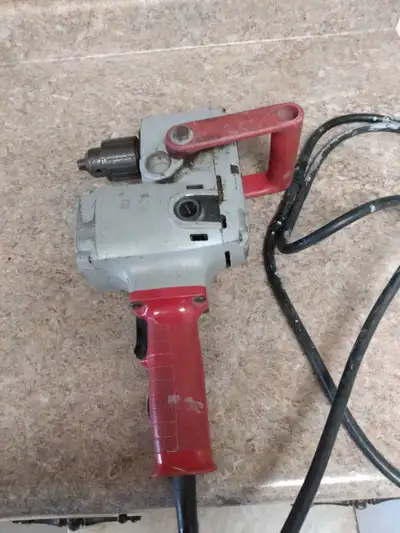 Milwaukee Hole Hawg right angle drill fwd rev high low speed
