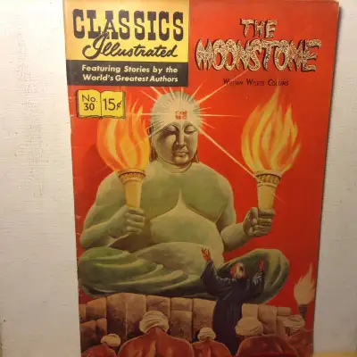 CLASSICS ILLUSTRATED COMIC No. 30 The Moonstone, View more