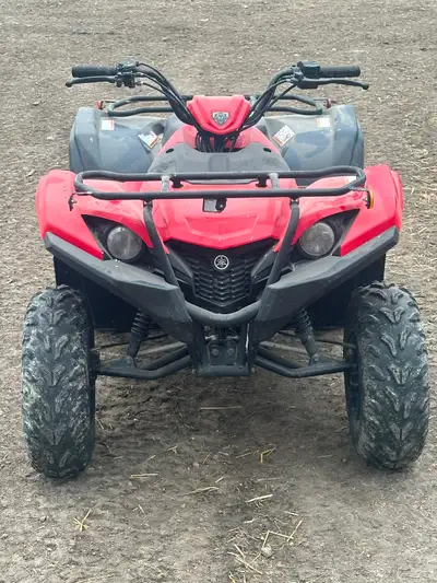 Kids youth Yamaha grizzly barley used upgraded to a bigger model