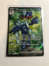 Pokemon Secret Rare Paldea Evolved Quaquaval EX Paldea Evolved 