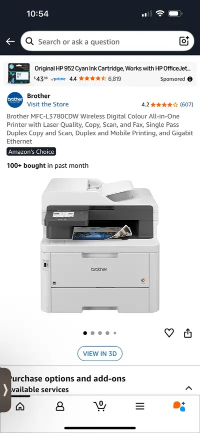 Brand New Brother Colour Laser Printer , View more
