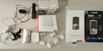 Rogers Security System - Cameras, Motion Sensors, Deadbolt Lock, View more