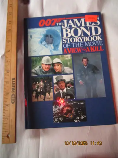 james bond  a view to kill storybook, View more