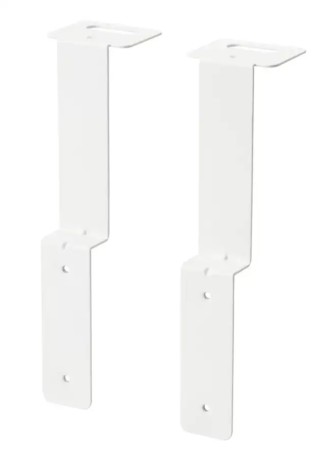 2x SKÅDIS Ikea Connector for wardrobe, white in Dressers & Wardrobes in City of Toronto - Image 2