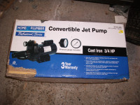 Convertible Jet Pump
