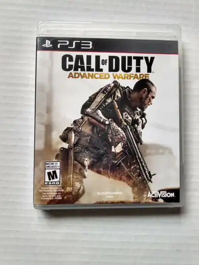 CALL OF DUTY ADVANCED WARFARE COD PS3 GAME PLAYSTATION 3 MINT, View more