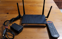 SAST Internet 4K TV WIFI router box w/HDMI cable
