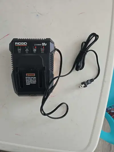ridgid charger 18v, View more