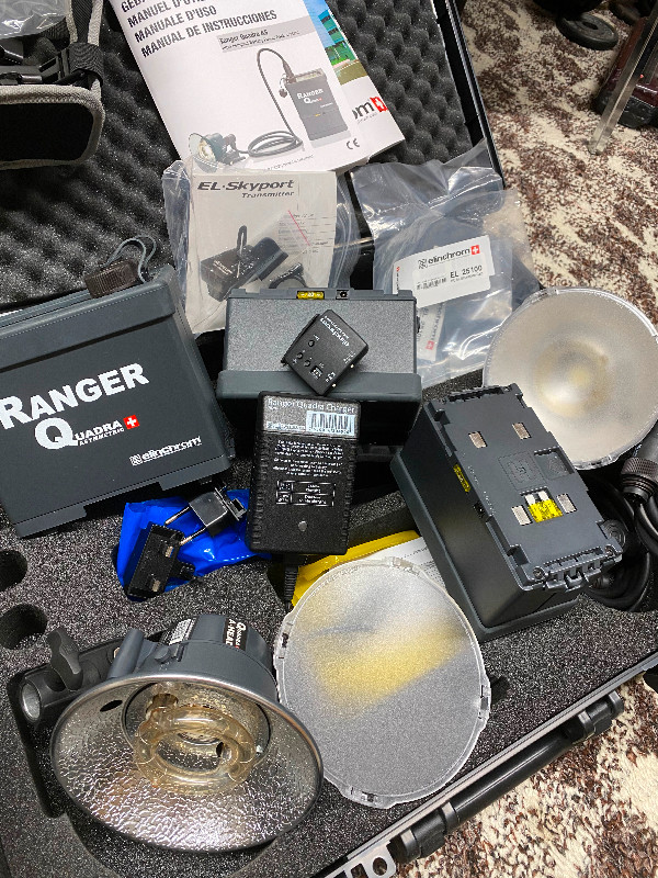 Elinchrom Ranger Quadra portable flash system full kit in Cameras & Camcorders in City of Toronto - Image 2