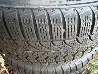 Winter set with rims 205/50/17 Toyota Camry 2013 114.3x5 587-966-1549