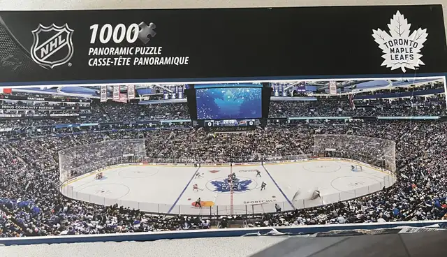 Maple Leafs 1000 Piece Panoramic Puzzle64985462843906122
