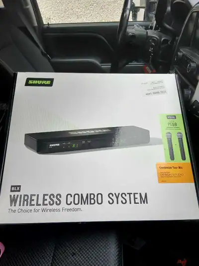 Shure Chordless Mic Set, View more