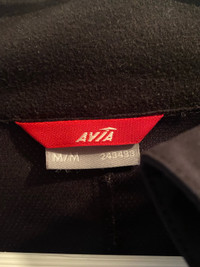 AVIA brand black spring coat 