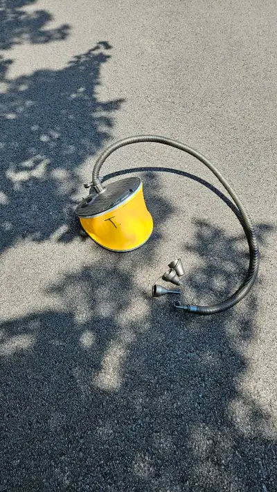 Selling a foot pump for air mattresses, etc
