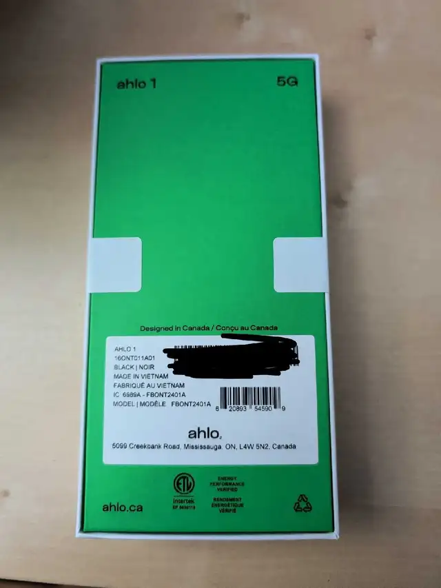 Brand New Ahlo 1 5G Smartphone – 128GB in Cell Phones in Gatineau - Image 5