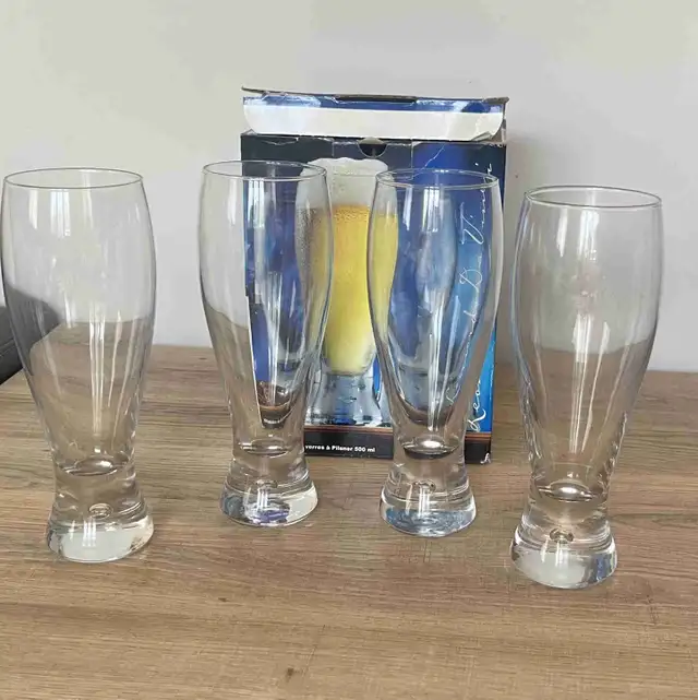 Set of 4 Beer Glasses