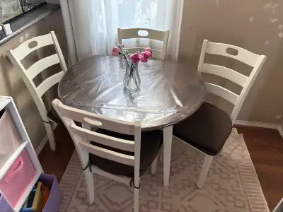 Drop Leaf Table and Chairs, View more
