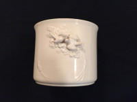 Martan Flying Doves White Ceramic Vase