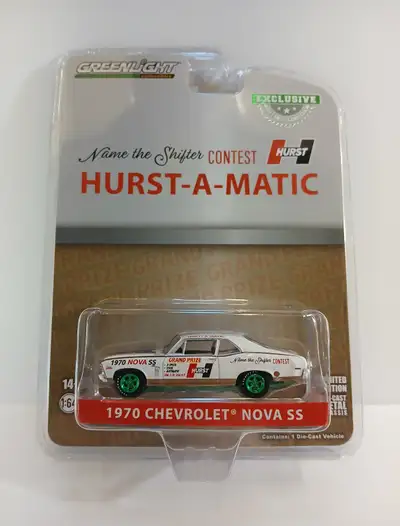 *Chase* 1970 Chevrolet Nova SS. 2021 Greenlight Hobby Exclusive, View more