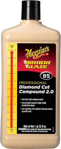 Meguiar's M8532 Mirror Glaze Diamond Cut Compound 2.0-32 oz.
