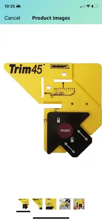 New - Milescraft 8401 Trim45 Trim Carpentry Aid