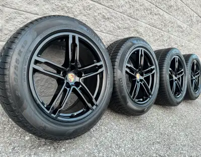 Pirelli Scorpion Winter *N0 Rated* Snow Tires and original 19 inch Porsche Macan staggered 'Sport De...