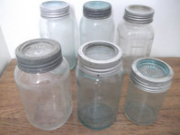 8(2 Not/Pic), Antique Canning Jars/Sealers