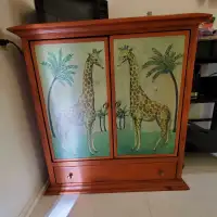 Very Unique Giraffe Cabinet