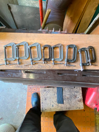 Various C-Clamps for sale