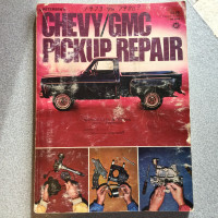 Vintage CHEVY GMC Pickup REPAIR MANUAL by Petersen's 1973-1980
