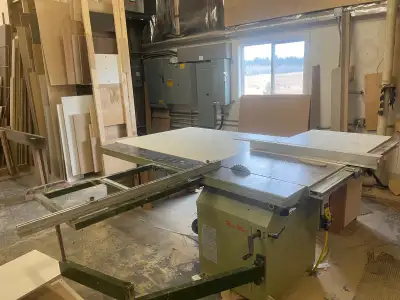 Minnimax sliding table/ panel saw, View more