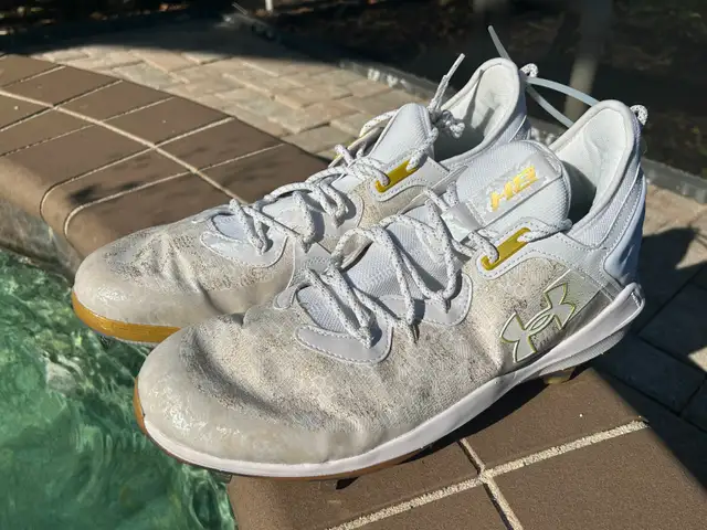 Under Armour Bryce Harper 8 Low ST Baseball Cleats Size 16 - New in Baseball & Softball in Markham / York Region - Image 11