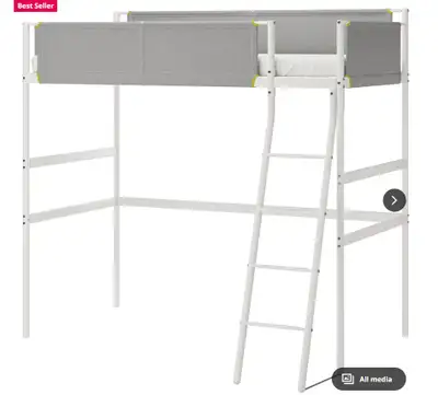 Ikea bunk bed for sale. asking CAD$150. Like new. Put it up but never used as kid never liked climbi...