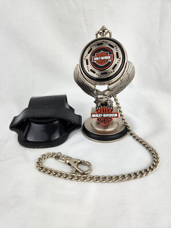 Harley Davidson Heritage Softail Pocket Watch in Jewellery & Watches in City of Toronto