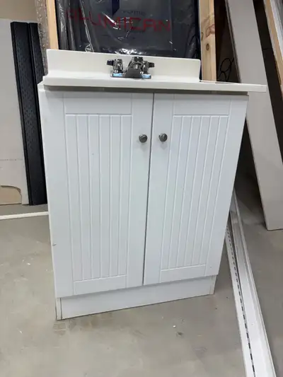 bathroom vanity sink and fosset 24inc, View more