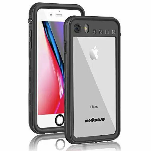 Meritcase iPhone 8 Plus/7 Plus Waterproof Case in Cell Phone Accessories in Mississauga / Peel Region - Image 4