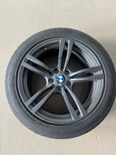 FOR SALE: Almost New ILINK Snowgripper Winter Tires on Alloy Rims - Fits BMW Price: $1,200 (Price is...