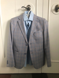 Male suit jacket and pants