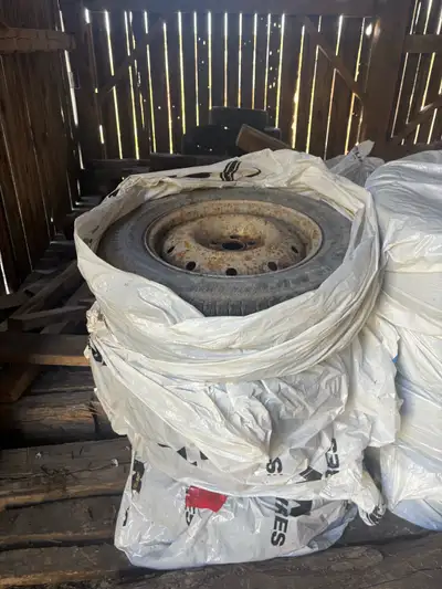 4 Winter tires with rims. Last used on a Subaru Crostrek. $50 for full set.