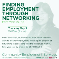 Free Workshop: Finding employment through networking