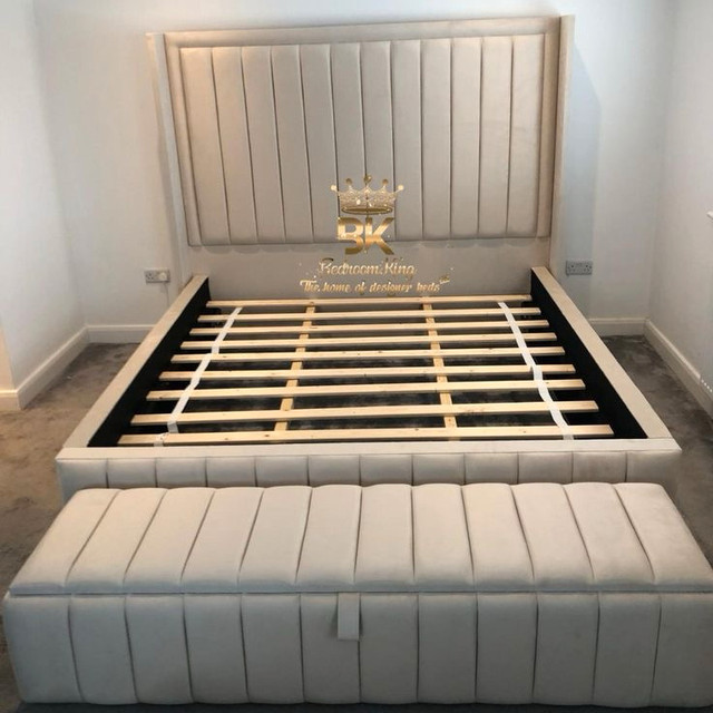 Lit et sommier tout-en-un. Prêt à l'emploi. Livraison à dom dans Lits et matelas  à Ville de Montréal - Image 2