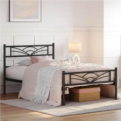 "BRAND NEW" Metal Bed Frame size Twin, View more