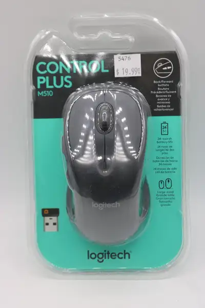 Logitech.Control Plus M510 Wireless Mause (#5476), View more